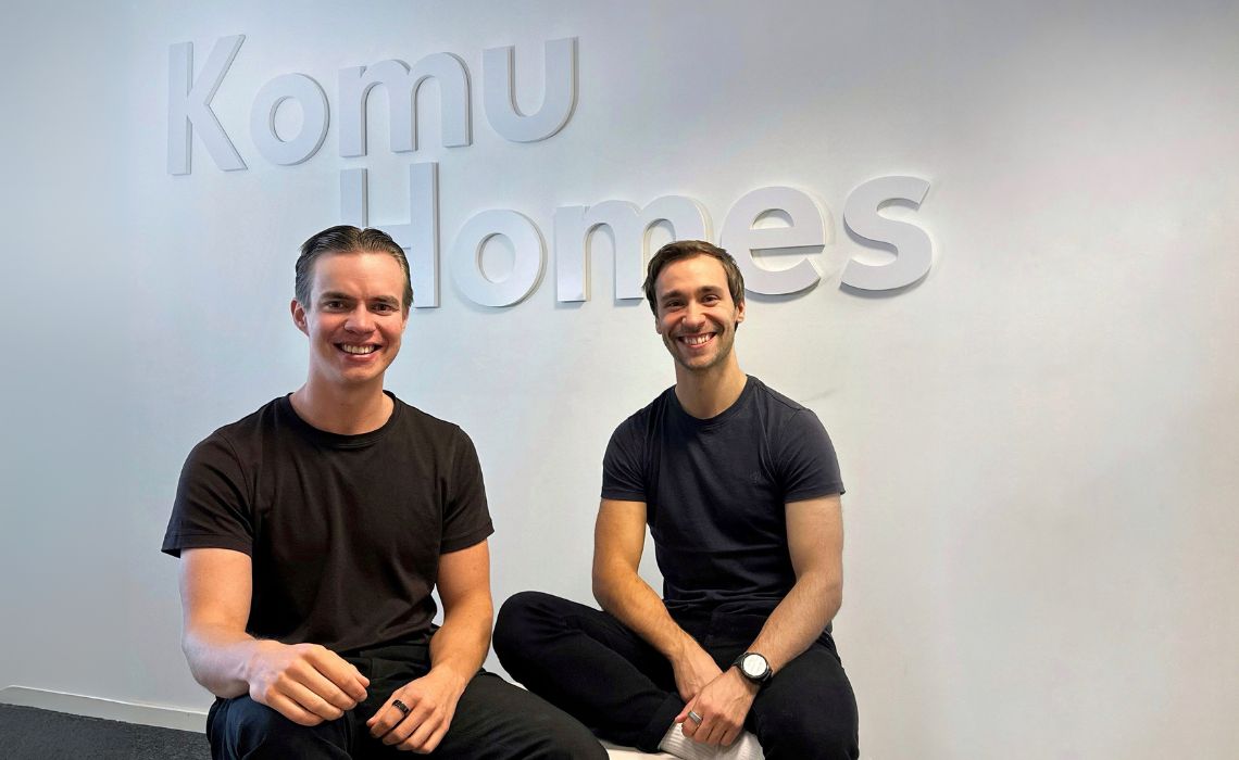 Founders of Komu Homes Elias and Roni